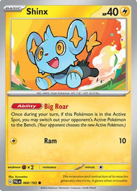 Shinx - 068/193 (Reverse Holo)-Kantocards