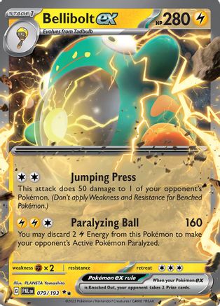 Belibolt ex - 079/193 - Double Rare (ESPAÑOL)