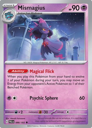 Mismagius - 088/193 (Reverse Holo)