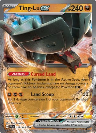 Ting-Lu ex - 127/193 - Double Rare (ESPAÑOL)