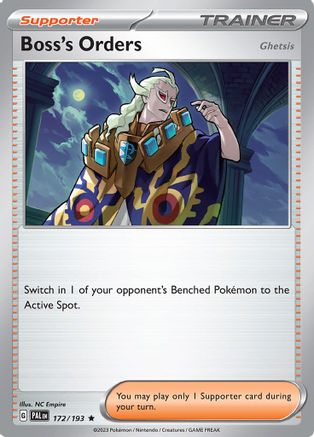 Boss's Orders - 172/193 (Reverse Holo) (español)