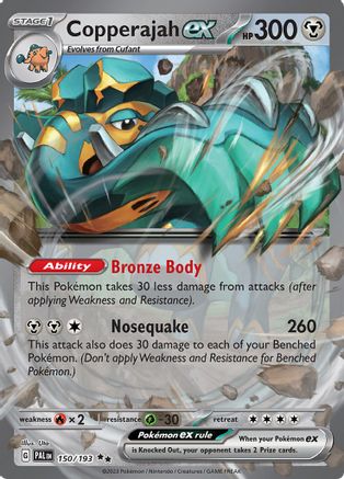 Copperajah ex - 150/193 - Double Rare (ESPAÑOL)