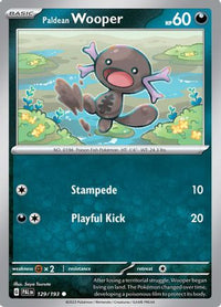Paldean Wooper - 129/193-Kantocards
