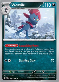 Weavile - 134/193 (Reverse Holo)-Kantocards