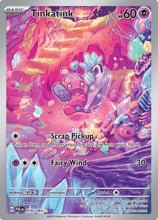 Tinkatink - 216/193 - Illustration Rare (Español)