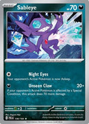 Sableye - 136/193 (Reverse Holo)-Kantocards