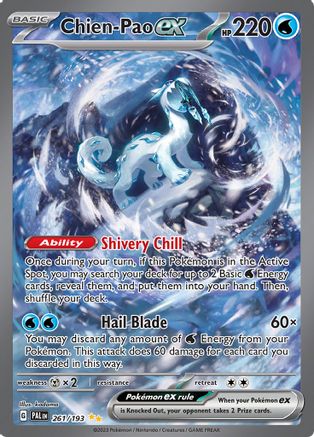 Chien-Pao ex - 261/193 - Special Illustration Rare (español)