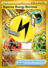Superior Energy Retrieval - 277/193 - Hyper Rare-Kantocards
