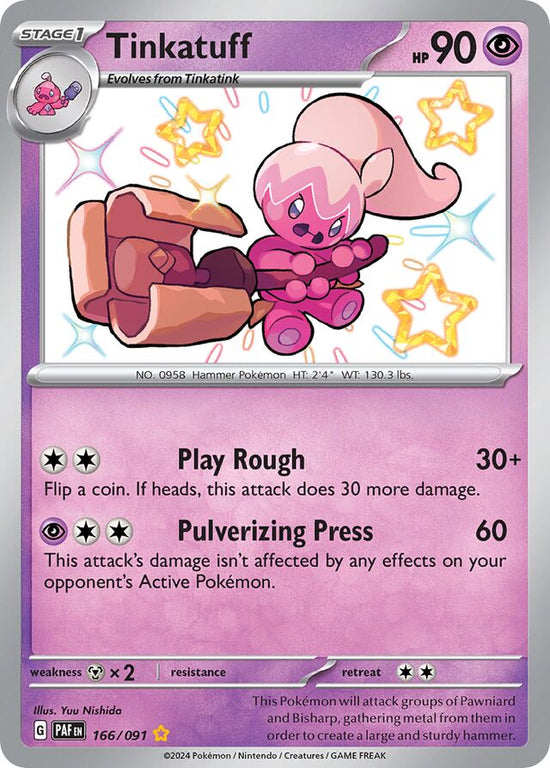 Tinkatuff 166/091 - Shiny Rare