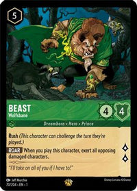 Beast - Wolfsbane - 70/204 - Legendary - Cold Foil-Kantocards