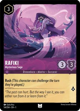 Rafiki - Mysterious Sage  - 54/204 - Uncommon