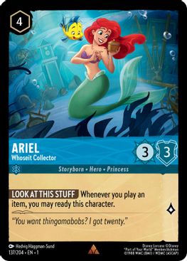 Ariel - Whoseit Collector  - 137/204 - Rare