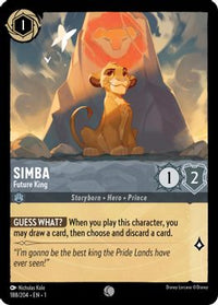 Simba - Future King - 188/204 - Common-Kantocards