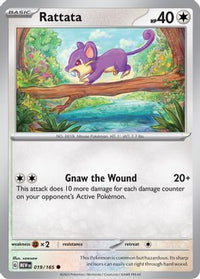Rattata 019/165 - Common-Kantocards