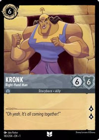 Kronk - Right-Hand Man - 183/204 - Uncommon - Cold Foil-Kantocards