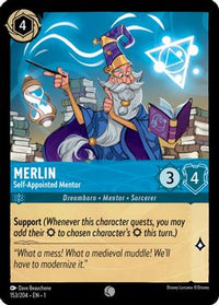 Merlin - Self-Appointed Mentor - 153/204 - Common-Kantocards