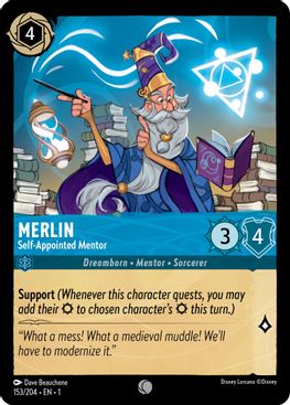 Merlin - Self-Appointed Mentor  - 153/204 - Common