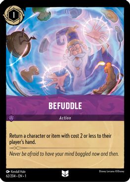Befuddle  - 62/204 - Uncommon - Cold Foil