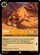 Simba - Protective Cub - Common - 20/204 - Cold Foil-Kantocards