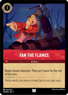 Fan the Flames  - 131/204 - Uncommon - Cold Foil