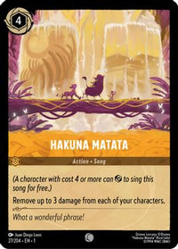 Hakuna Matata - Common - 27/204-Kantocards