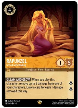Rapunzel - Gifted with Healing  - Legendary - 18/204