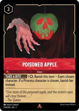 Poisoned Apple  - 134/204 - Rare