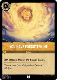 You Have Forgotten Me - Uncommon - 31/204 - Cold Foil-Kantocards