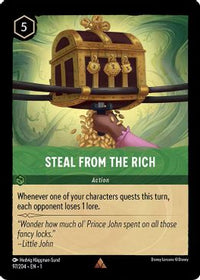 Steal From The Rich - 97/204 - Rare - Cold Foil-Kantocards