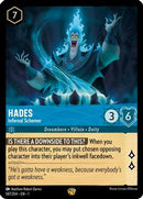 Hades - Infernal Schemer - 147/204 - Legendary - Cold Foil-Kantocards