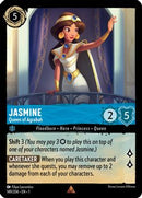 Jasmine - Queen of Agrabah - 149/204 - Rare - Cold Foil-Kantocards