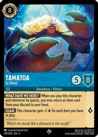 Tamatoa - So Shiny! - 159/204 - Super Rare-Kantocards