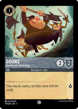 Goons - Maleficent's Underlings  - 179/204 - Common - Cold Foil