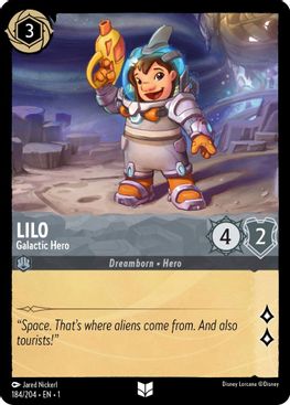 Lilo - Galactic Hero  - 184/204 - Uncommon - Cold Foil