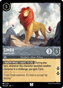 Simba - Rightful Heir - 190/204 - Uncommon - Cold Foil-Kantocards