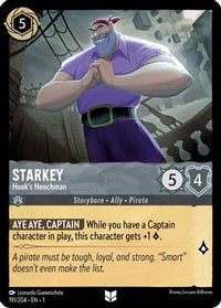 Starkey - Hook's Henchman - 191/204 - Uncommon-Kantocards