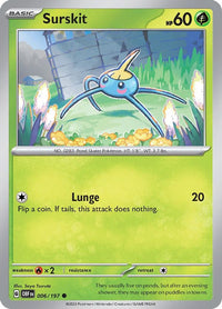 Surskit 006/197 - Common - Reverse Holo-Kantocards