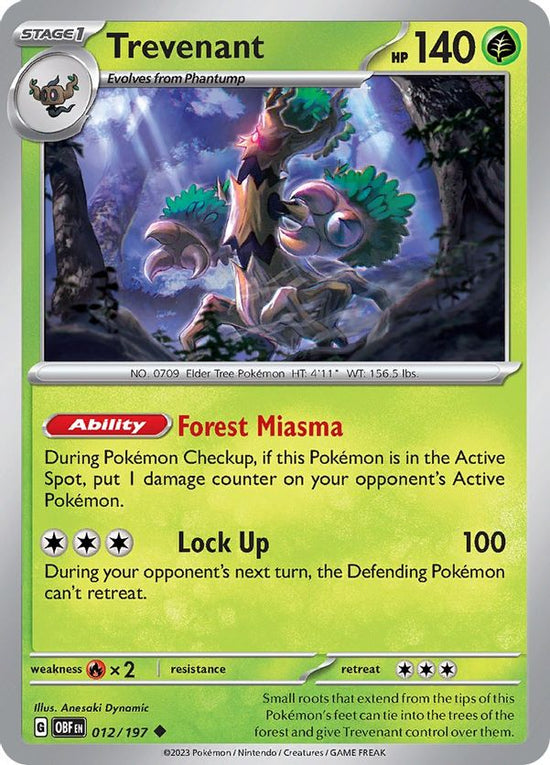 Trevenant 012/197 - Uncommon