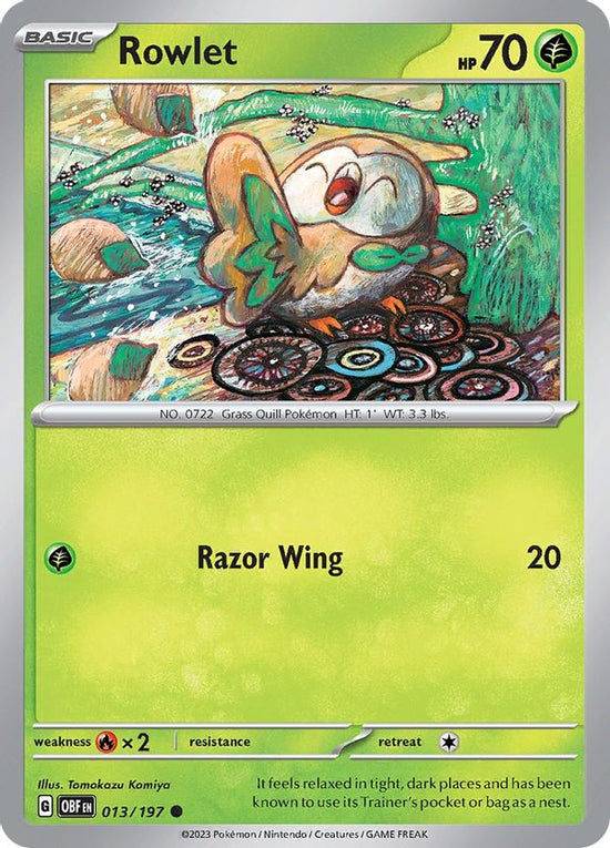 Rowlet 013/197 - Common