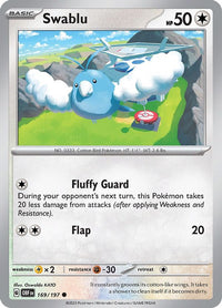 Swablu 169/197 - Common - Reverse Holo-Kantocards