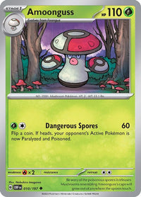Amoonguss 010/197 - Uncommon - Reverse Holo-Kantocards