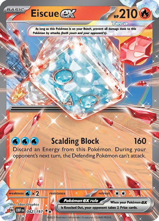 Eiscue ex 042/197 - Double Rare