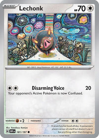 Lechonk - 181/197 - Common - Reverse Holo-Kantocards