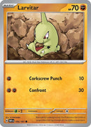 Larvitar 105/197 - Common - Reverse Holo-Kantocards