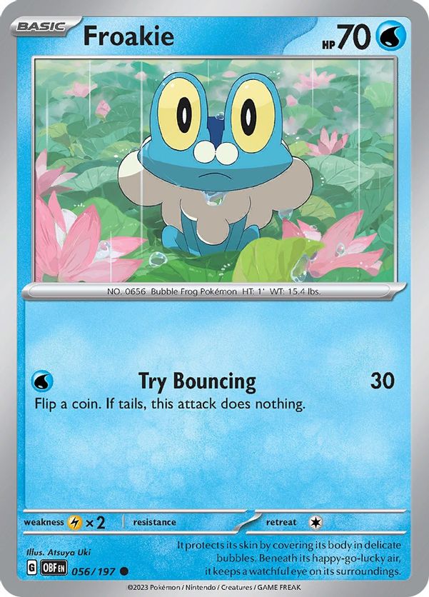 Froakie 056/197 - Common - Reverse Holo