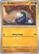 Drilbur 111/197 - Common - Reverse Holo-Kantocards
