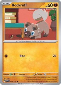 Rockruff 116/197 - Common-Kantocards