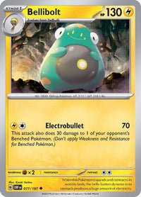 Bellibolt 077/197 - Uncommon-Kantocards