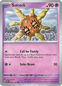 Solrock 093/197 - Uncommon-Kantocards