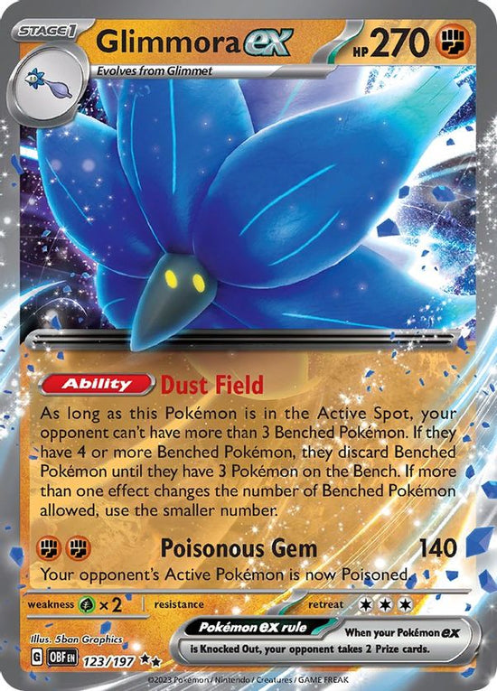 Glimmora ex 123/197 - Double Rare